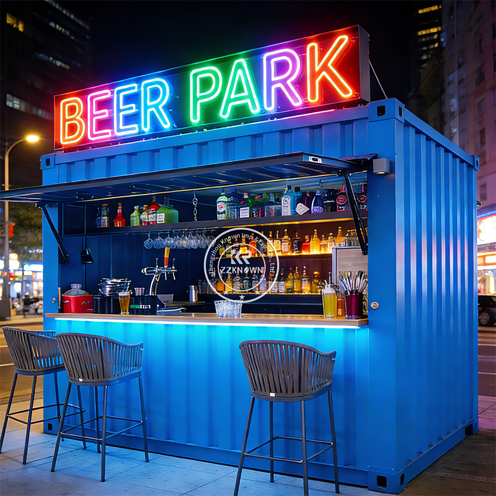 Home Bar And Coffee - High Quality Prefab Container House Modular