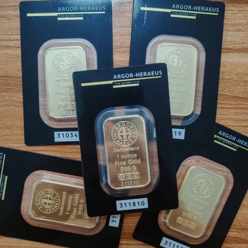 Bar Cart Gold - 2025 Creative Replica 1oz Gold Bar