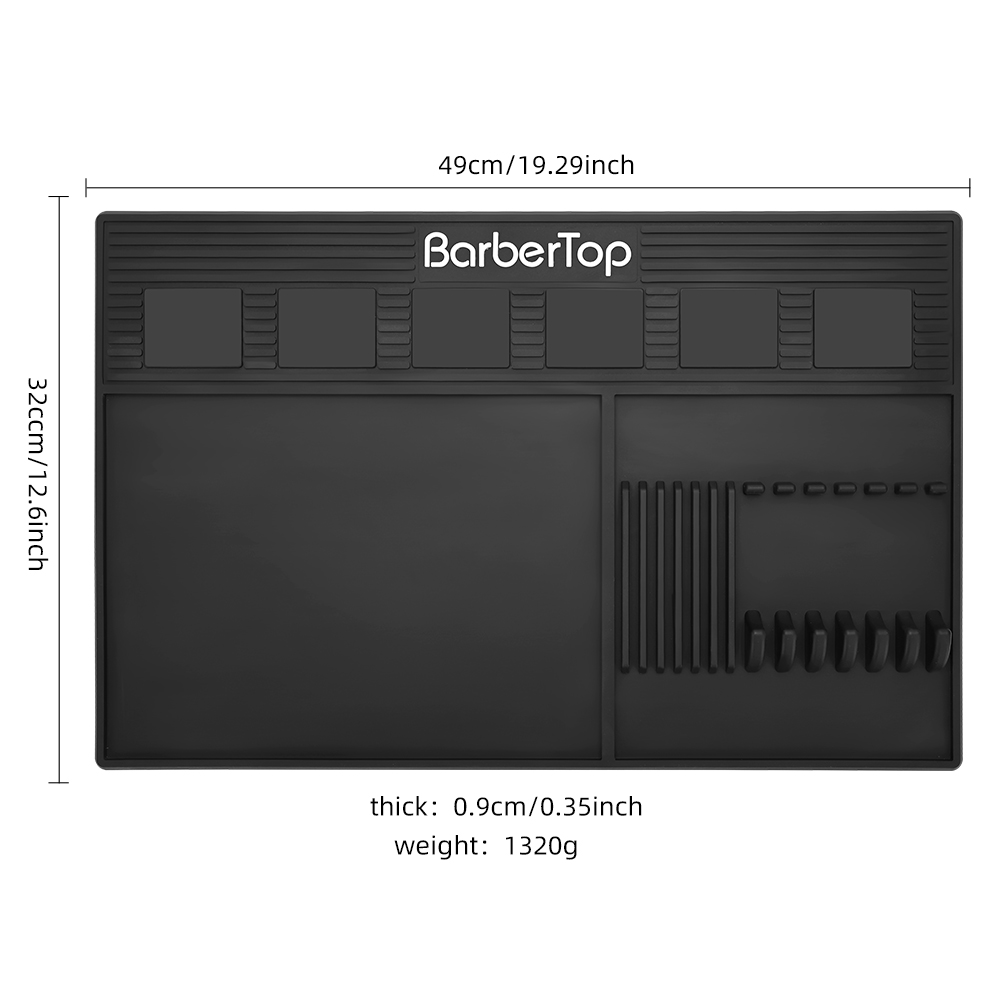 Barber Mats Barber Tools Stora - Bar Mat Rubber ulasan dan harga