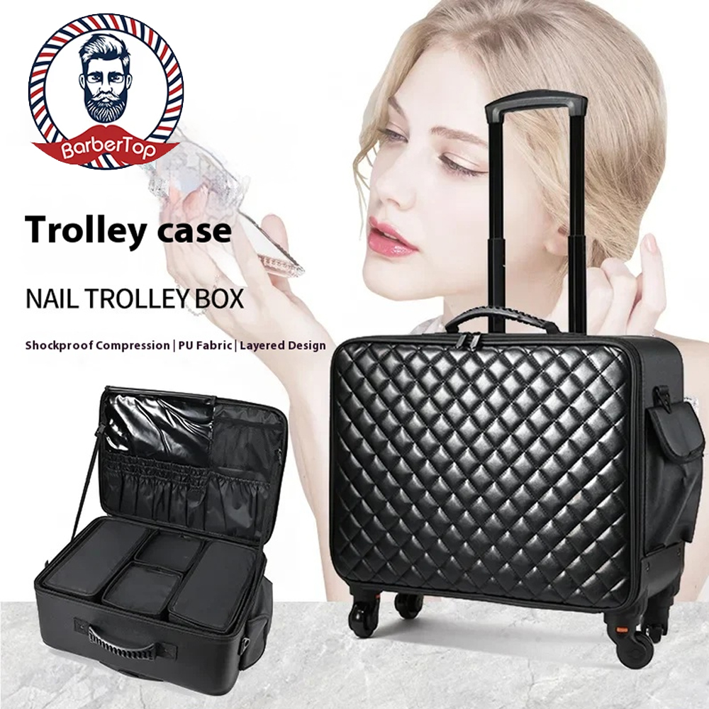 Travel Makeup Artist Bag Lugga - Home Barbershop ulasan dan harga