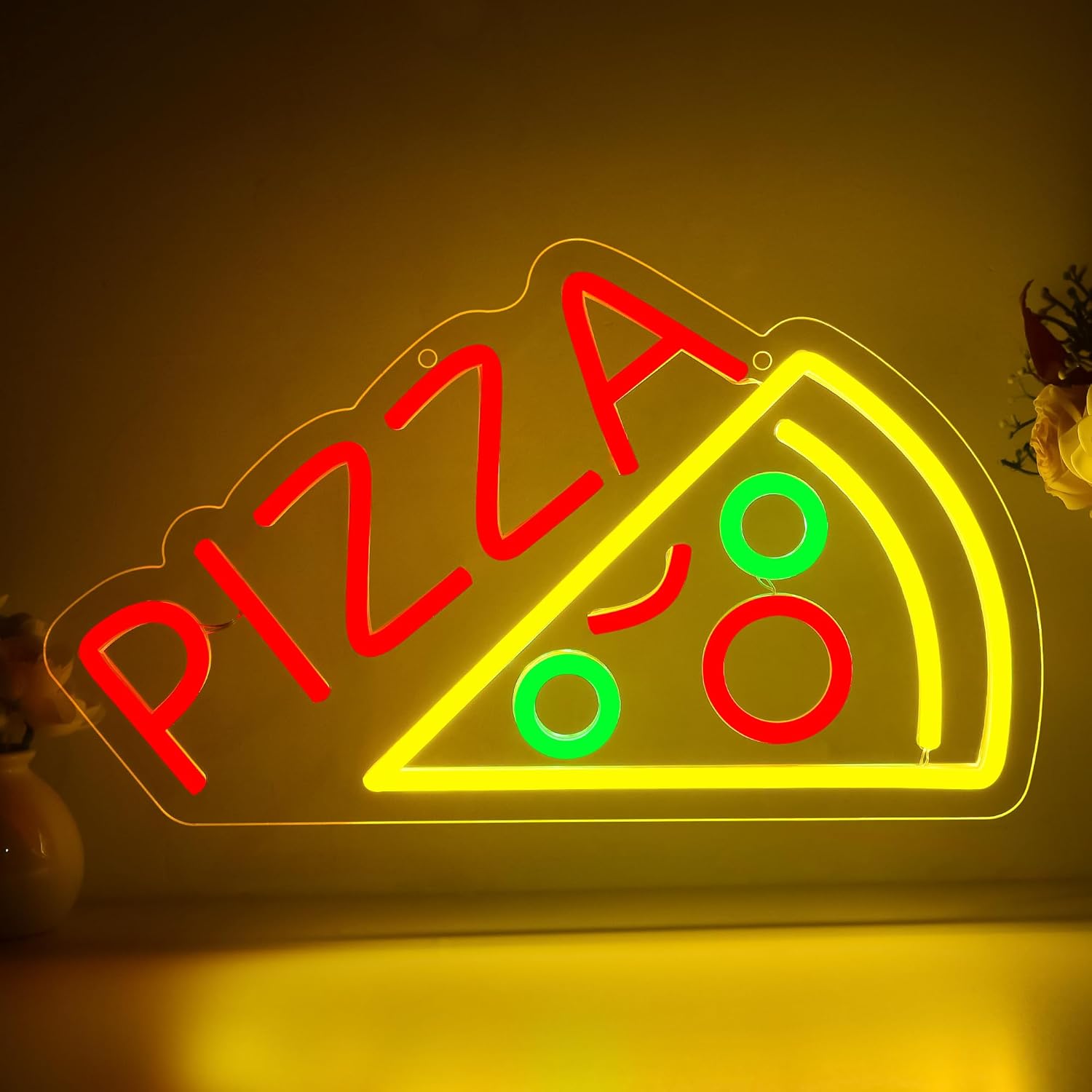 Pizza Neon Sign Business USB L - Home Bar Signs ulasan dan harga