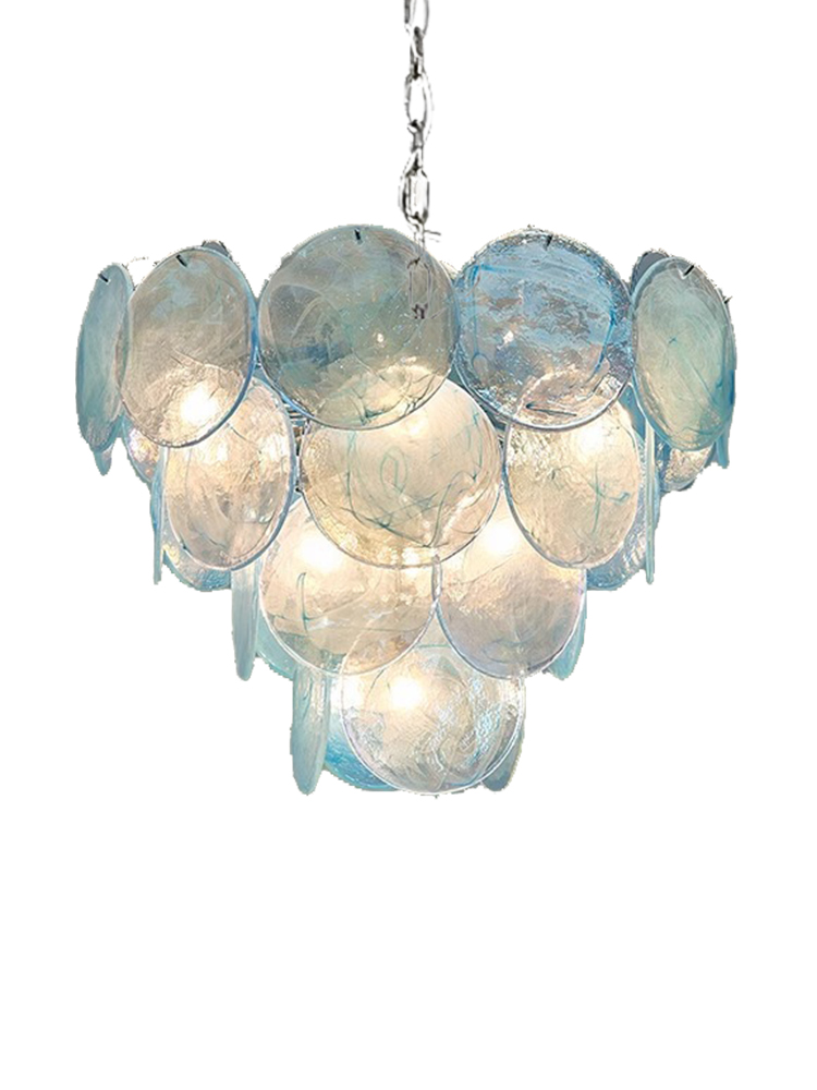 Art Handmade Glass Ice Blue Ch - Old Fashioned Glass ulasan dan harga