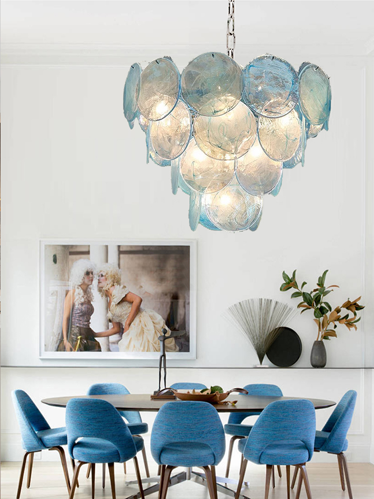 Art Handmade Glass Ice Blue Ch - Old Fashioned Glass ulasan dan harga