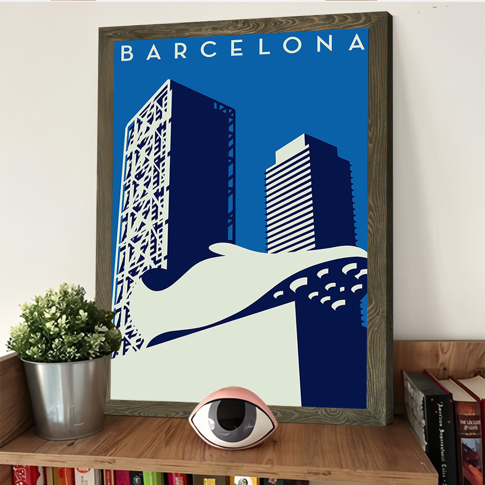 Barcelona Cityscape With Socce - Home Barcelona ulasan dan harga