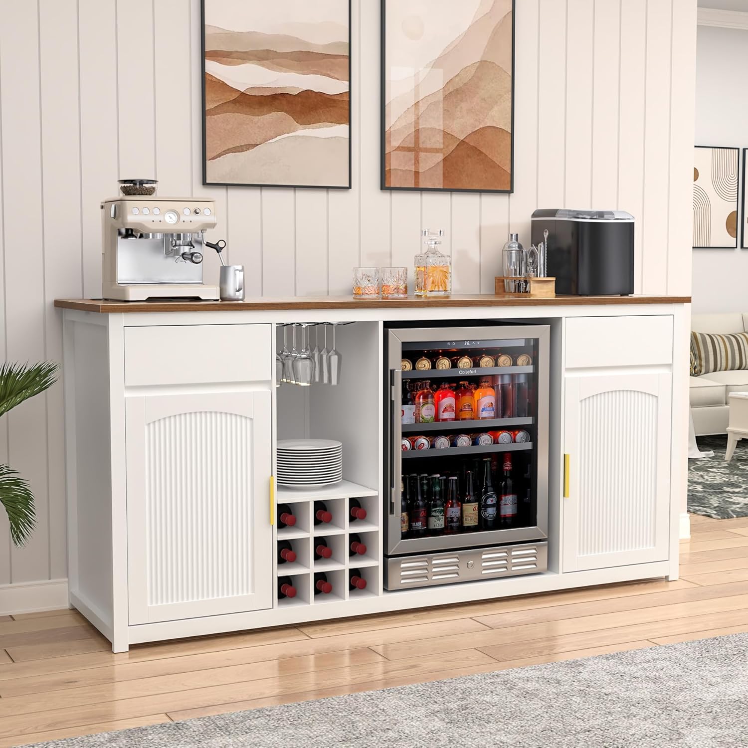 Extra Long Bar Cabinet Fridge  - Home Bar And Fridge ulasan dan harga