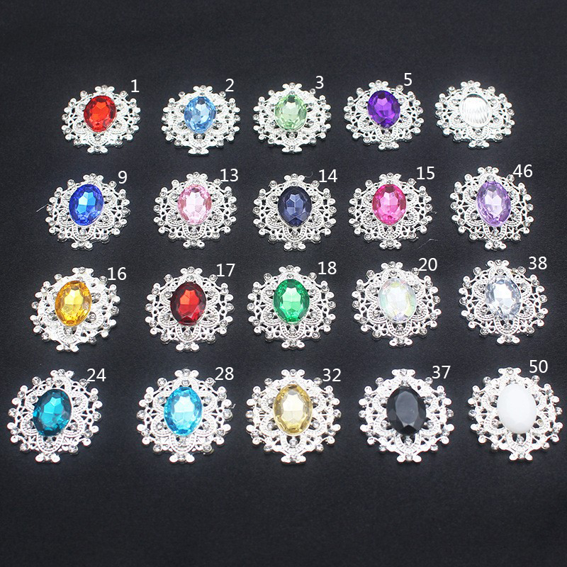 Shiny 25 * 26MM 10Pcs Crystal  - Cocktail Recipe Book ulasan dan harga