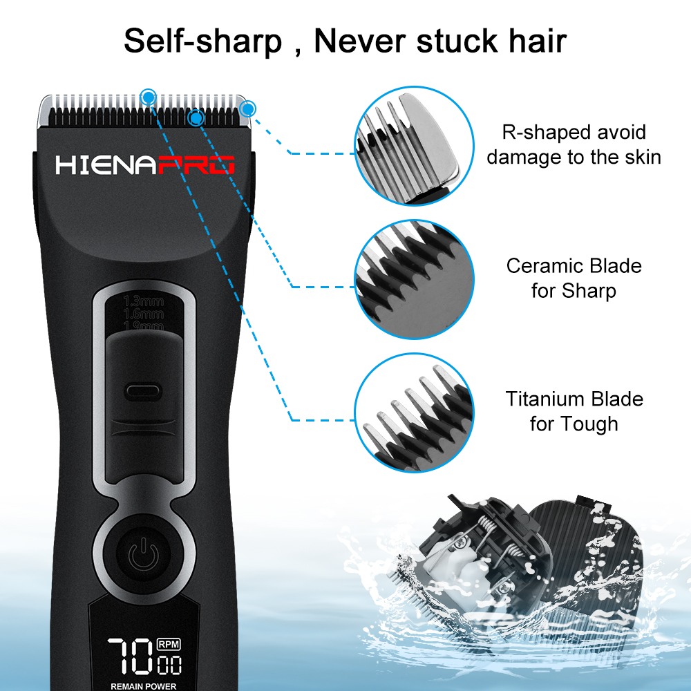 Hiena Hair cutting machine hom - Home Barbershop ulasan dan harga