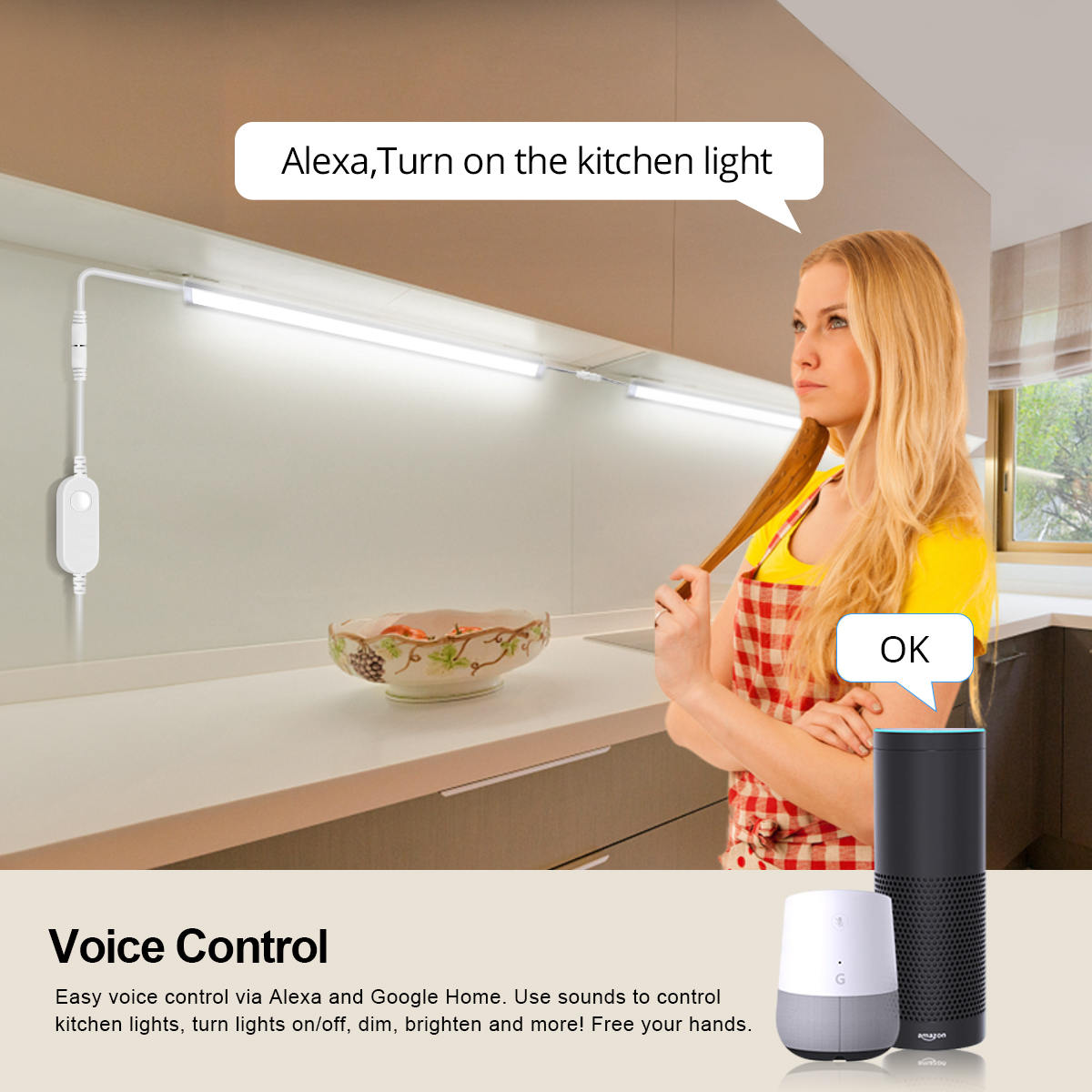 Smart Tuya Wifi Aluminum Bar L - Home Bar And Cabinet ulasan dan harga