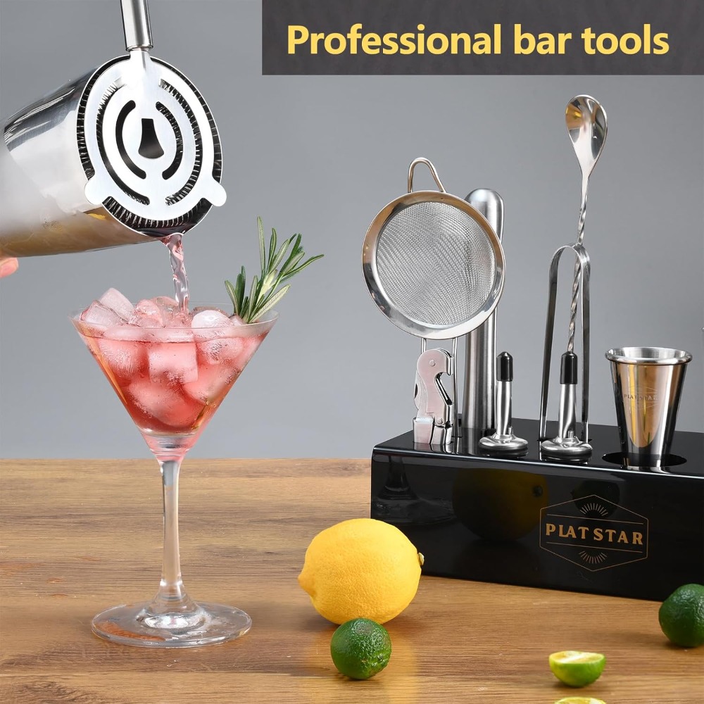 Complete Bartender Kit with St - Cocktail Recipe Book ulasan dan harga