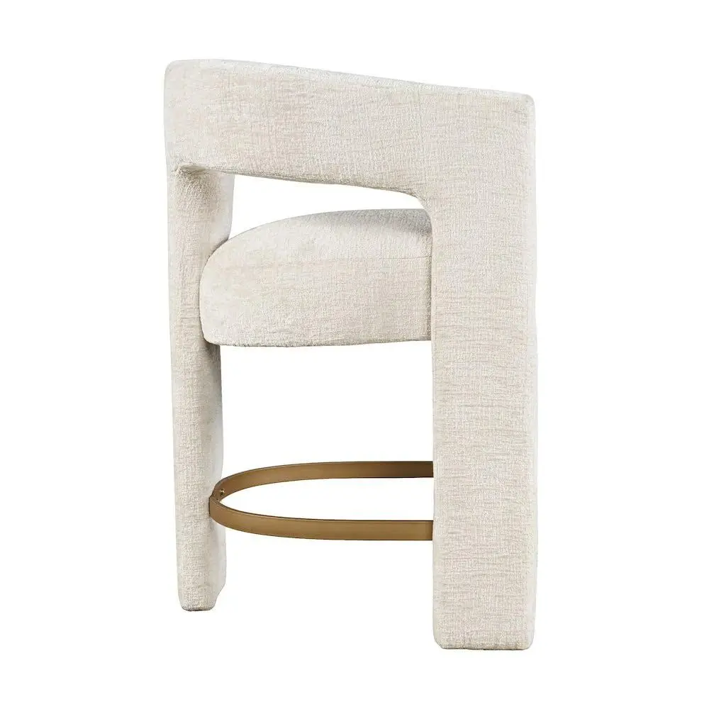 Gwen Natural Upholstered Count - Home Bar Seating ulasan dan harga