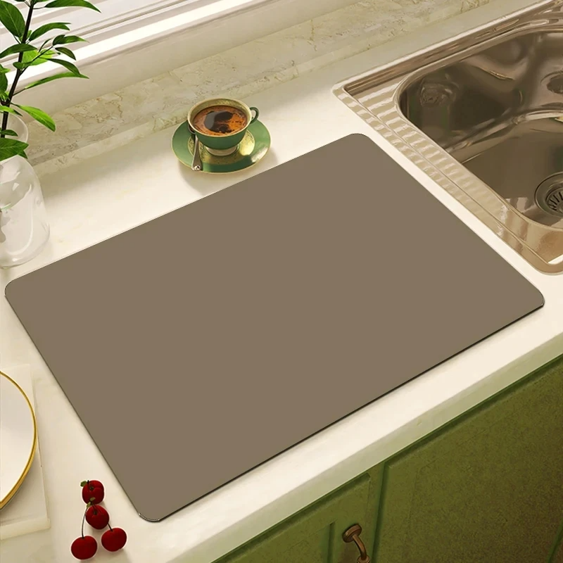 VIKAMA Simple Solid Color Tabl - Bar Mat Rubber ulasan dan harga