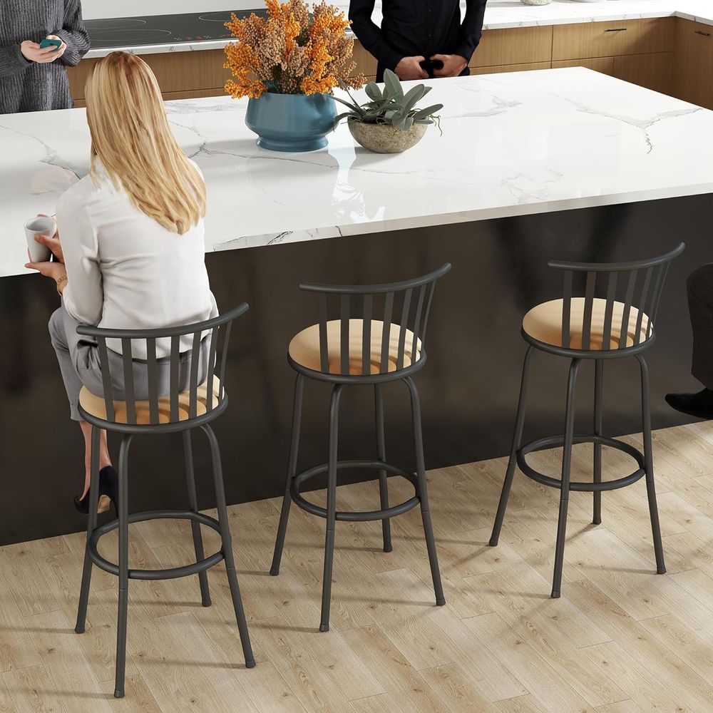Dining Barstool with 360-Degre - Home Bar Stools ulasan dan harga