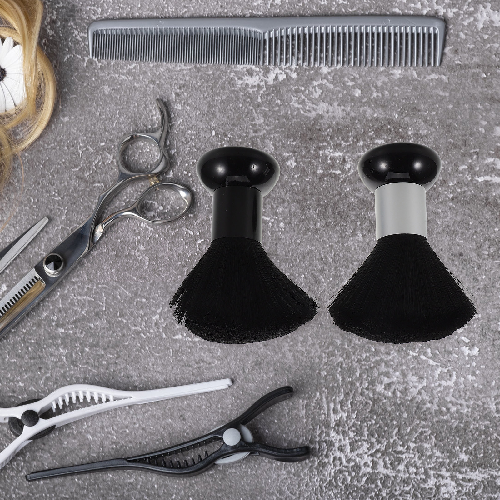 2Pcs Neck Duster Barber Brush  - Home Barber ulasan dan harga