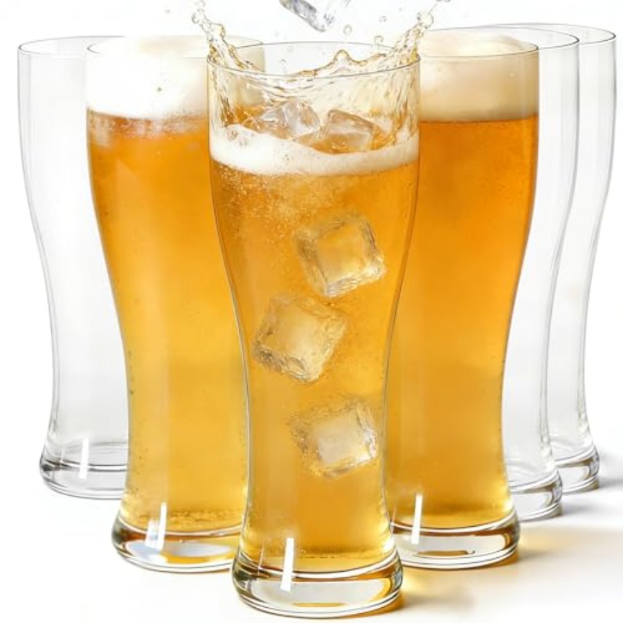 18 oz Pilsner Beer Glasses Set - Highball Glass Set ulasan dan harga