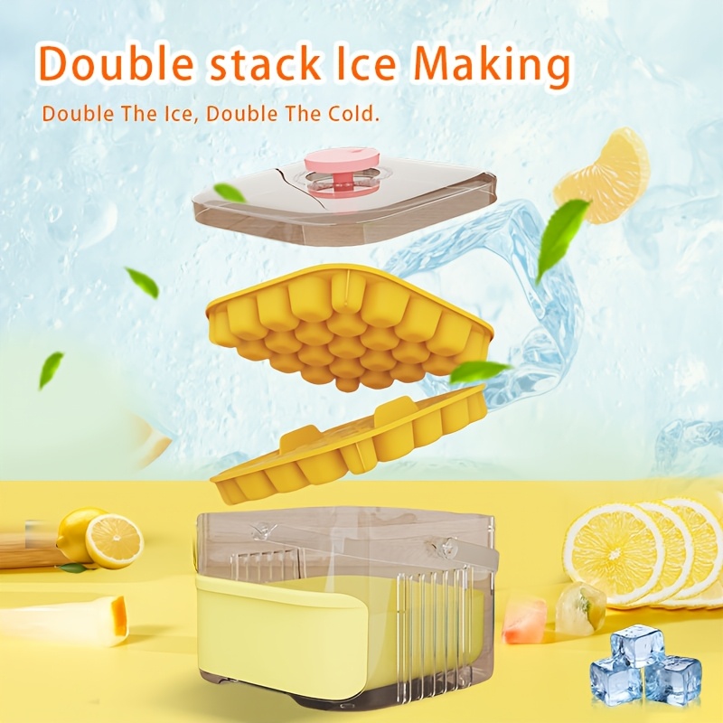 48 Cells Ice Cube Tray Easy Co - Home Bar And Fridge ulasan dan harga