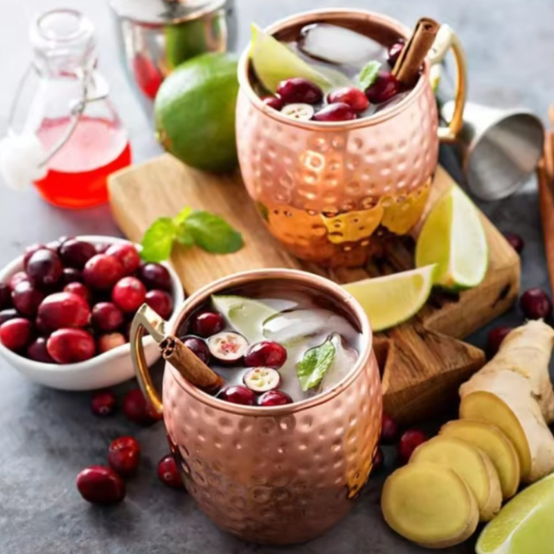 530ml Cocktail Wine Cup Moscow - Mule Copper Mug ulasan dan harga