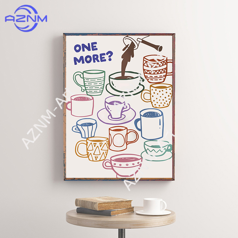 Minimalist Art Kitchen Typogra - Home Bar And Coffee ulasan dan harga