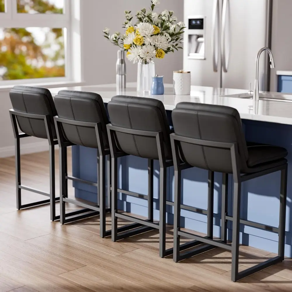 Bar Stools Set of 4, Island Ch - Home Bar Stools ulasan dan harga