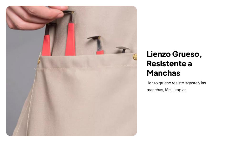Unisex Canvas Apron with Split - Home Barber ulasan dan harga