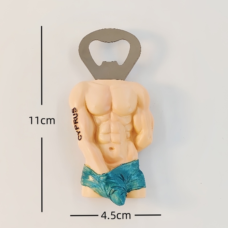 3d Muscle Man Magnetic Bottle  - Home Bar And Fridge ulasan dan harga