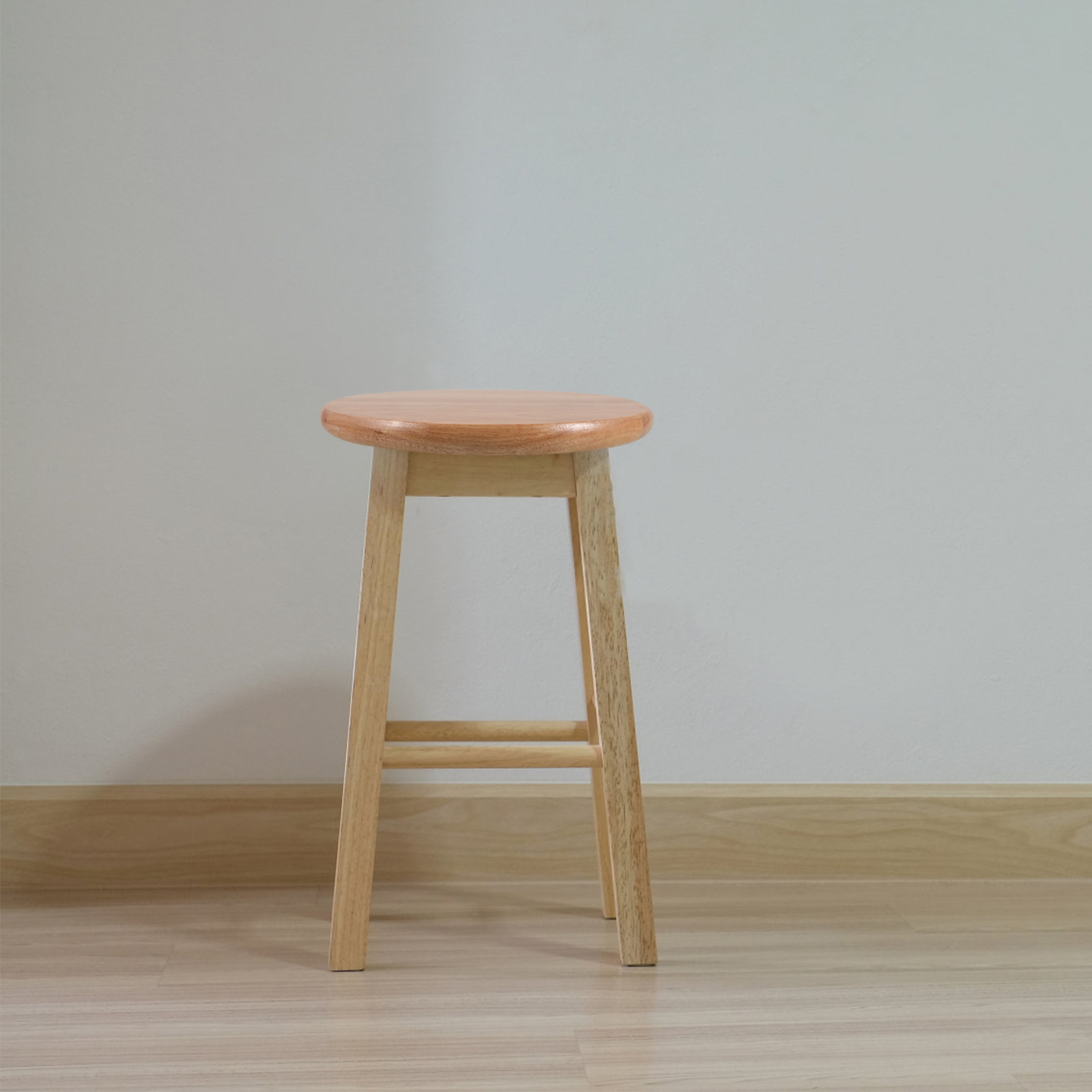 Round Wooden Bar Stool Seat Re - Home Bar Seating ulasan dan harga