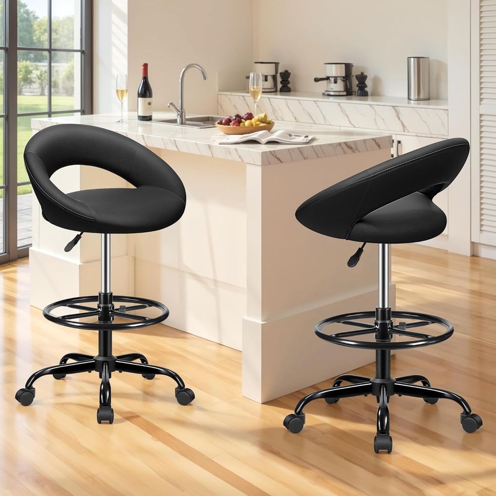 Adjustable Swivel Bar Stools w - Home Bar Stools ulasan dan harga
