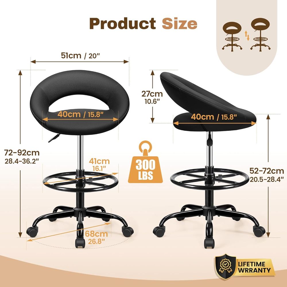 Adjustable Swivel Bar Stools w - Home Bar Stools ulasan dan harga