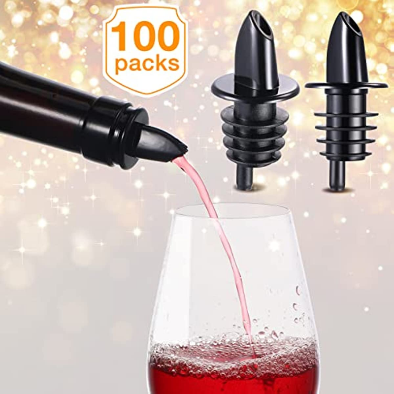 100 Packs Liquor Bottle Pourer - Speed Pourer Cap ulasan dan harga