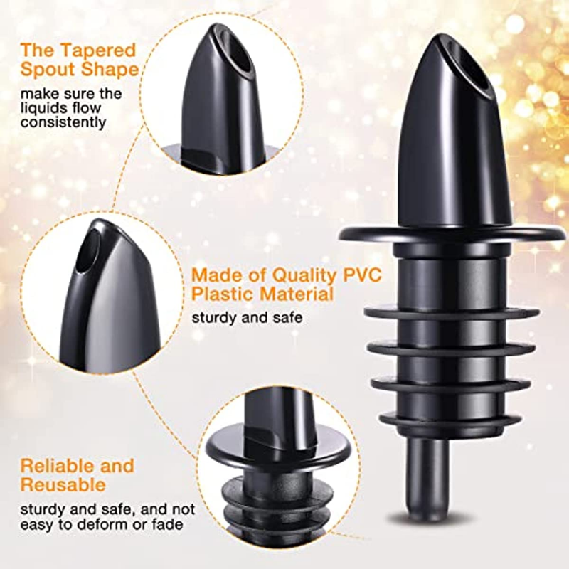 100 Packs Liquor Bottle Pourer - Speed Pourer Cap ulasan dan harga