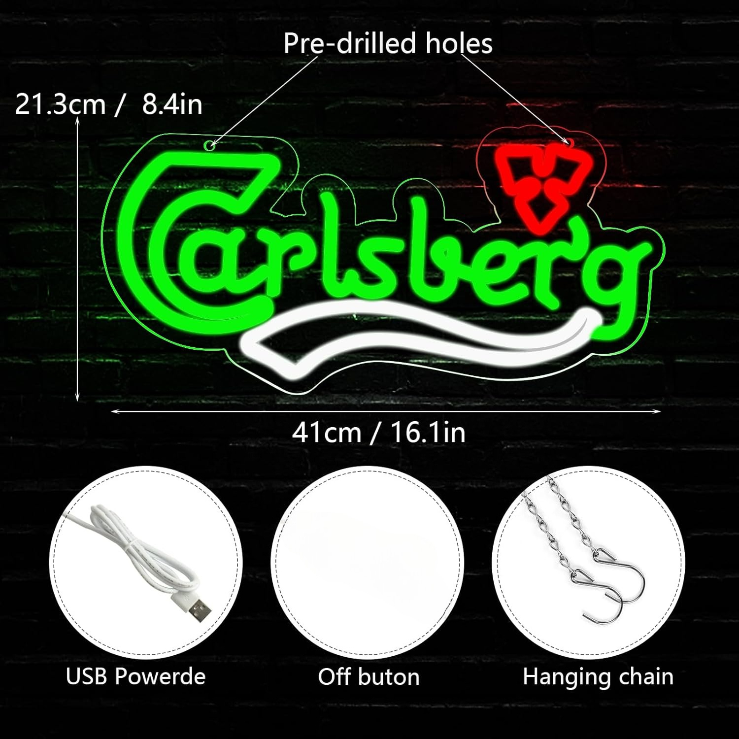 Beer Neon Sign Business USB Le - Home Bar Signs ulasan dan harga