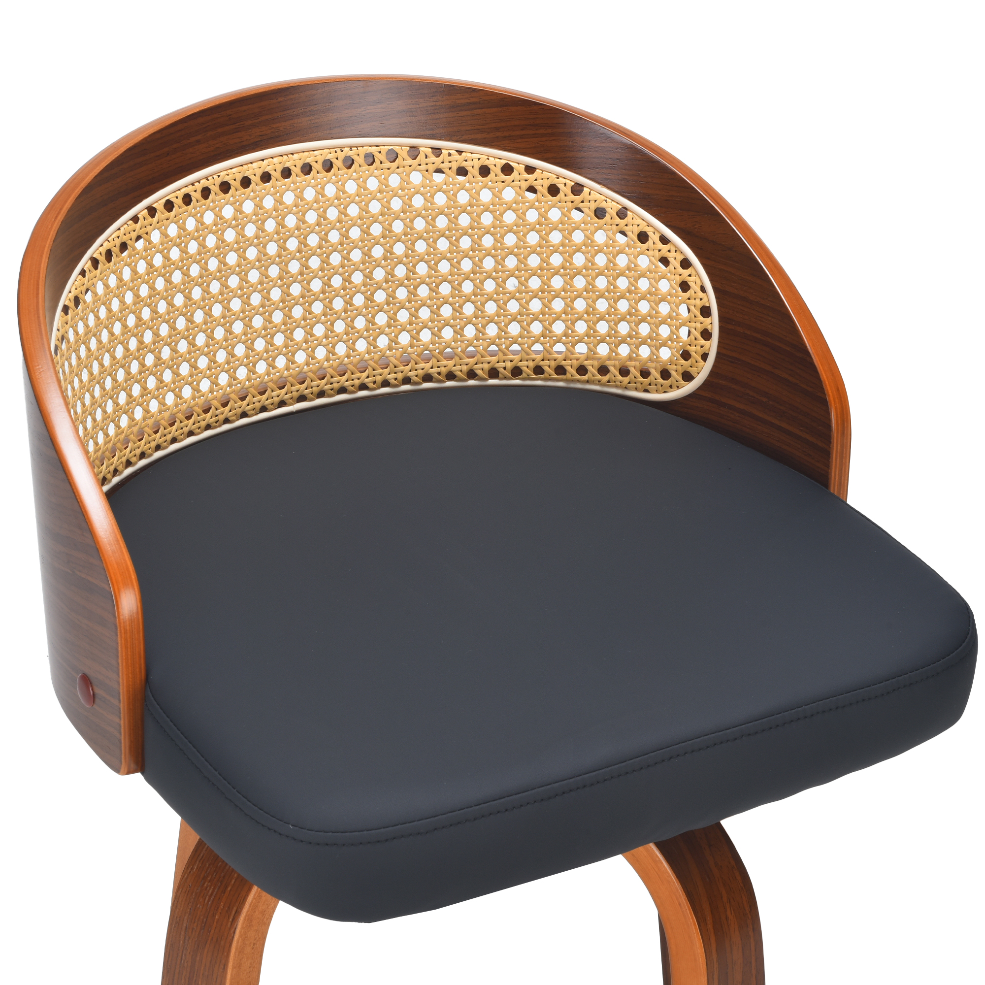 Set of 2 Swivel Bar Stools, Mo - Home Bar Seating ulasan dan harga