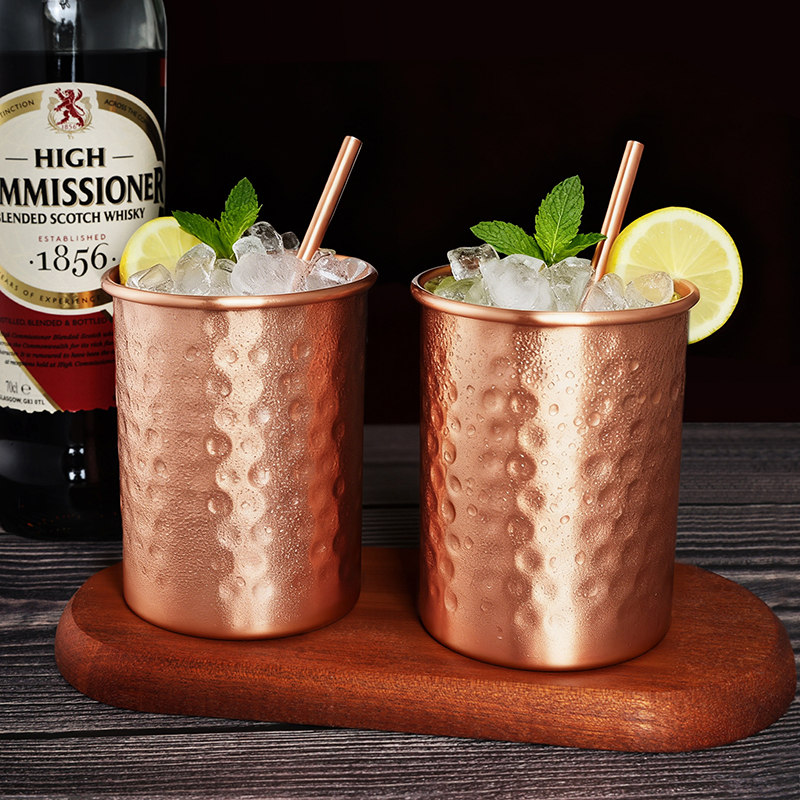 2/4PCS Pure Copper Moscow Mule - Mule Copper Mug ulasan dan harga