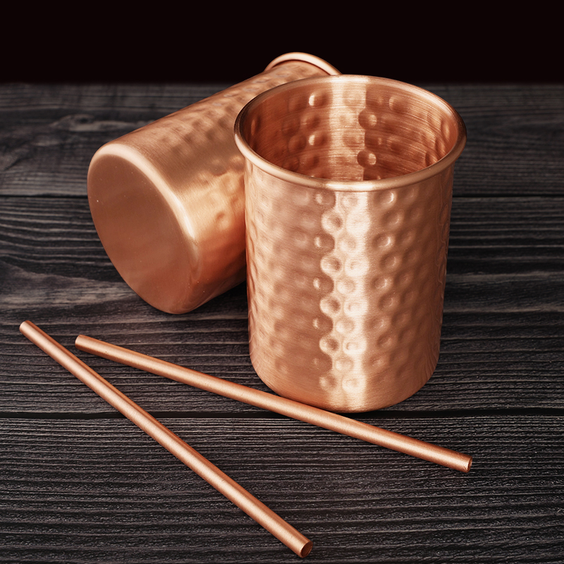 2/4PCS Pure Copper Moscow Mule - Mule Copper Mug ulasan dan harga