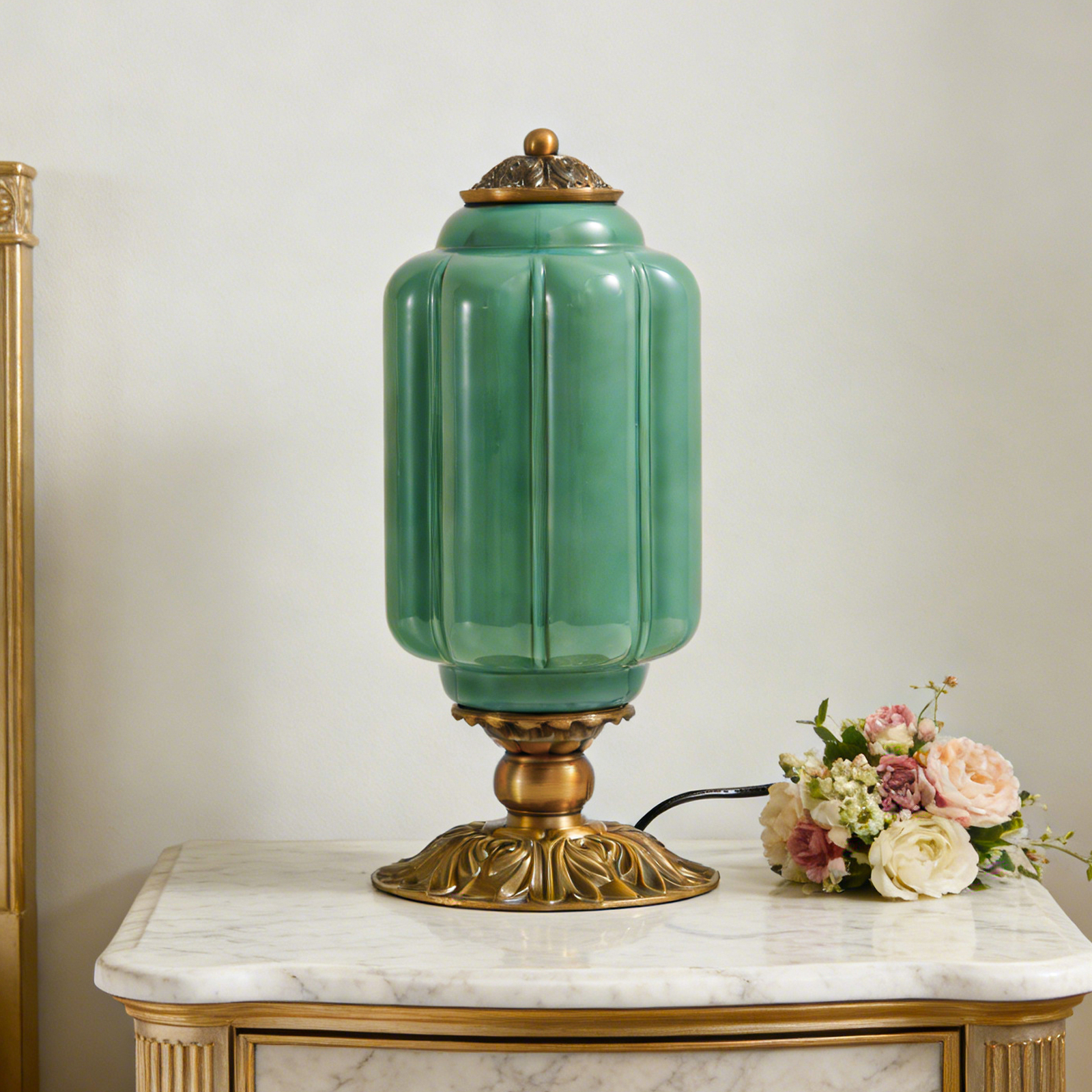 Nordic Vintage Milk Glass Tabl - Old Fashioned Glass ulasan dan harga