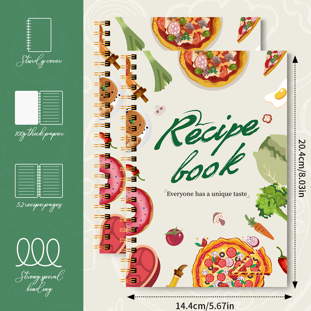 A5 Recipe Book with Full-Color - Cocktail Recipe Book ulasan dan harga