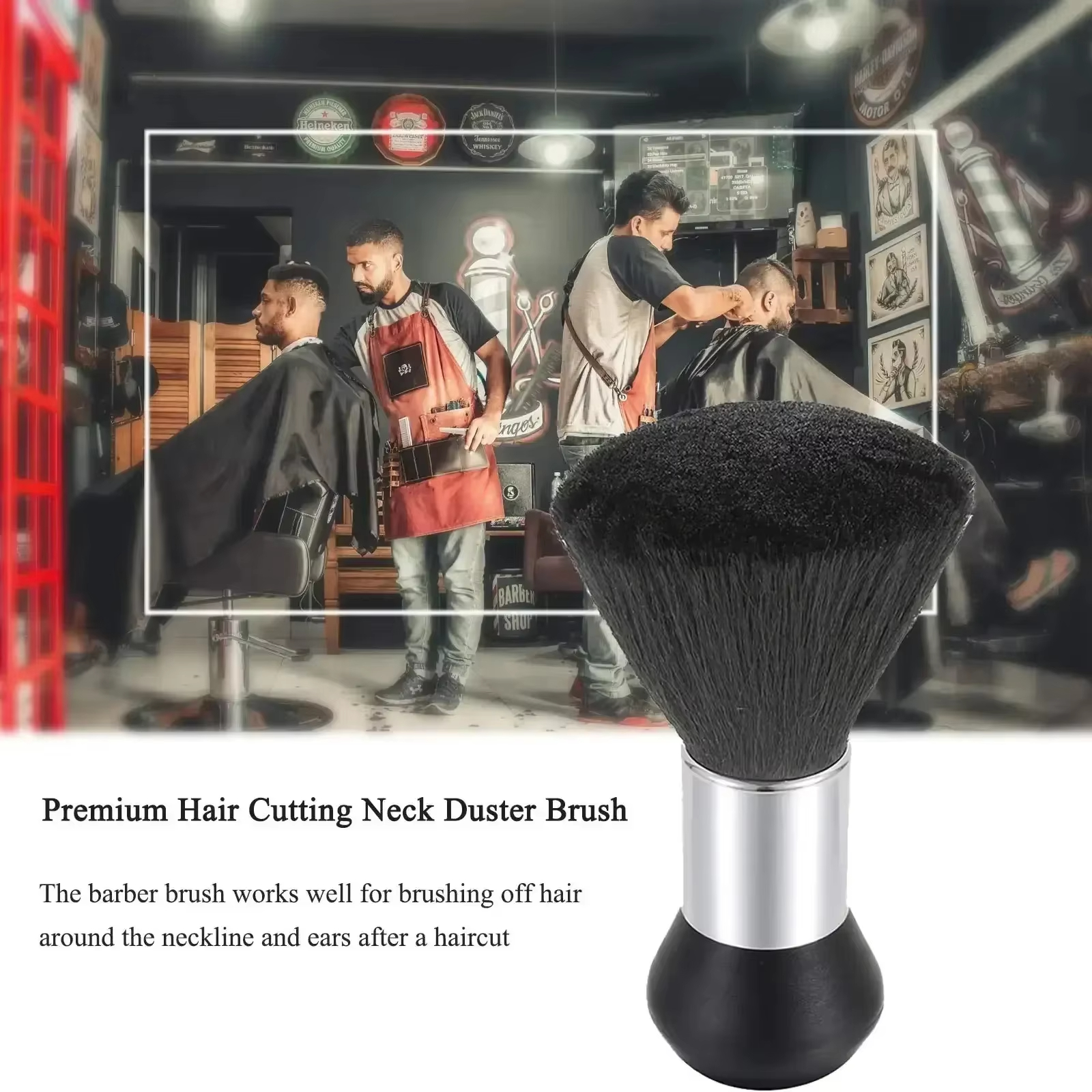 Professional Barber Neck Duste - Home Barbershop ulasan dan harga