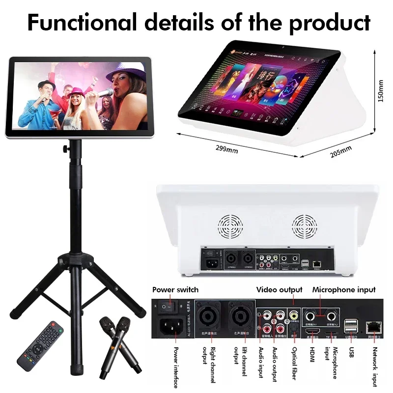 2025 Karaoke equipment Player  - Home Bar Android ulasan dan harga