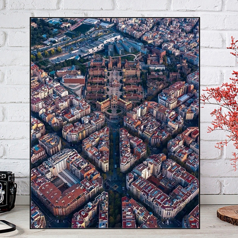 Diamond Painting Barcelona Lan - Home Barcelona ulasan dan harga