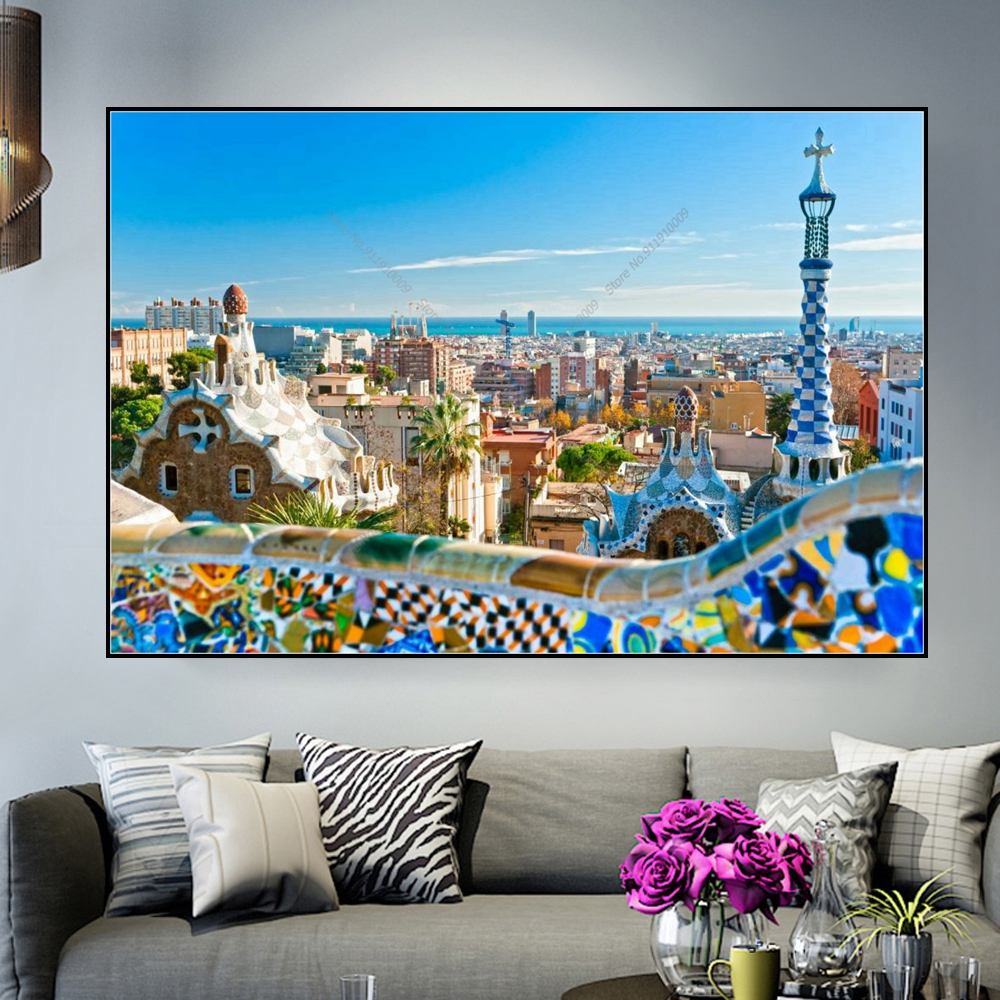Diamond Painting Barcelona Lan - Home Barcelona ulasan dan harga