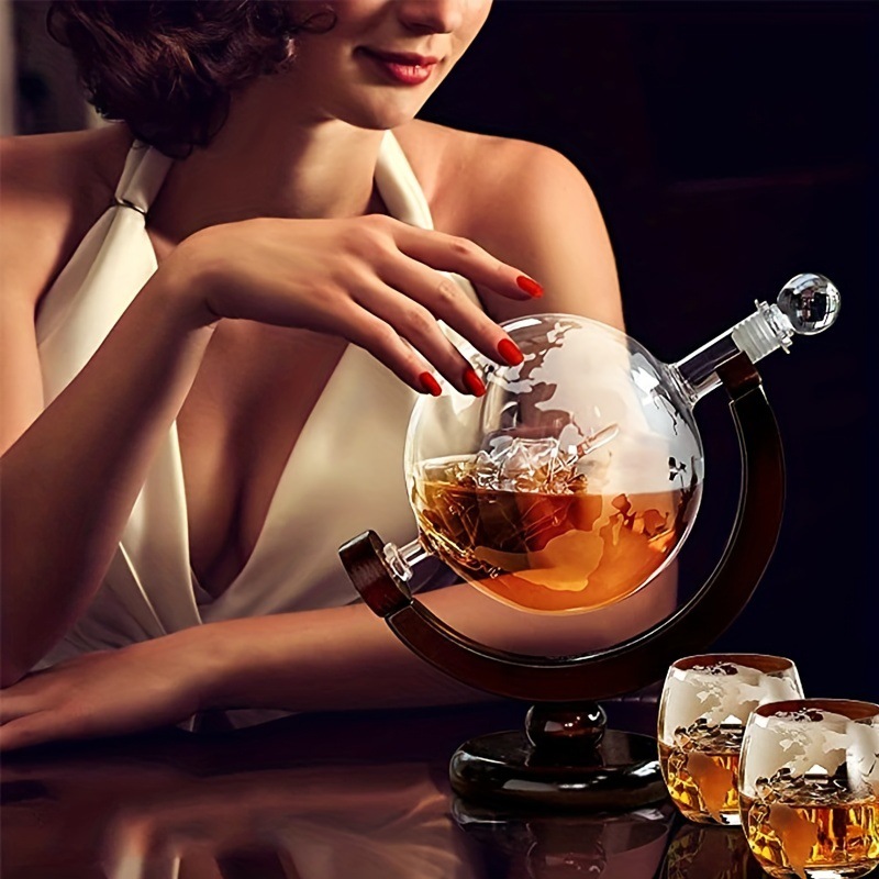 Creative Globe Decanter Set Ex - Decanter Globe Set ulasan dan harga