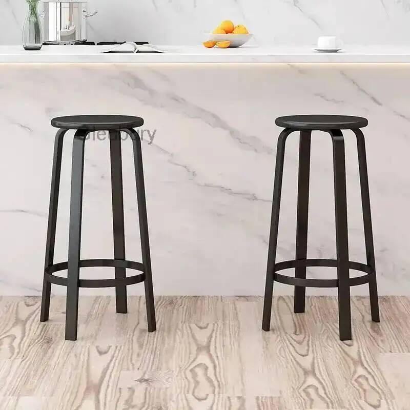 - with Seat Bar Metal Round St - Home Bar Seating ulasan dan harga
