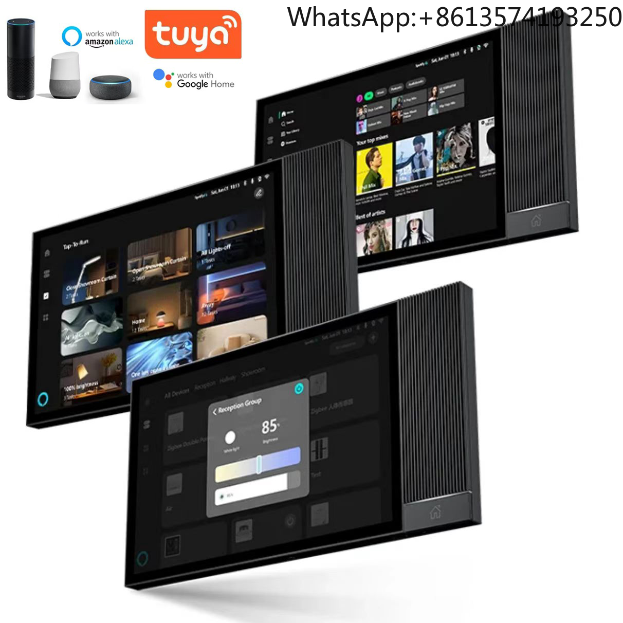 Tuya 8-Inch Smart Zigbee Gatew - Home Bar Android ulasan dan harga