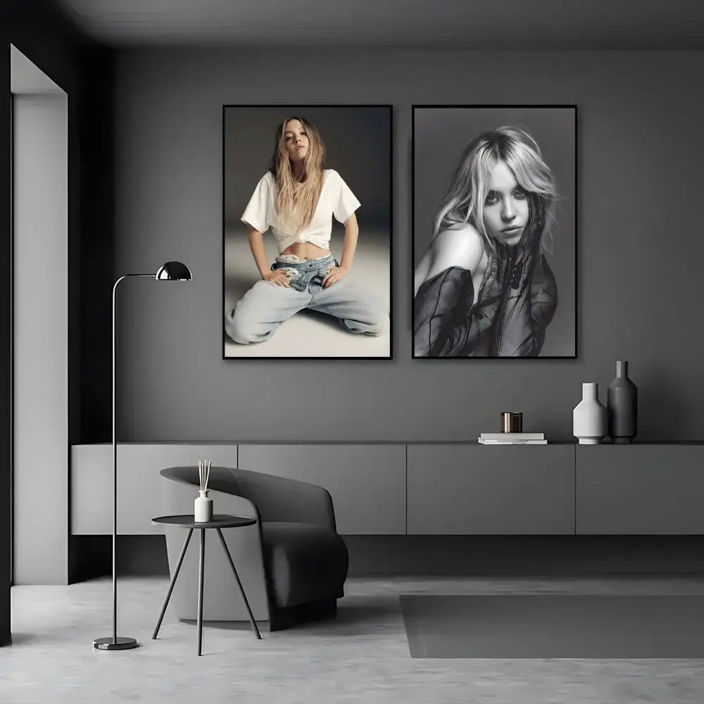 S-Sydney Sweeney Poster High-q - Home Bar Sydney ulasan dan harga