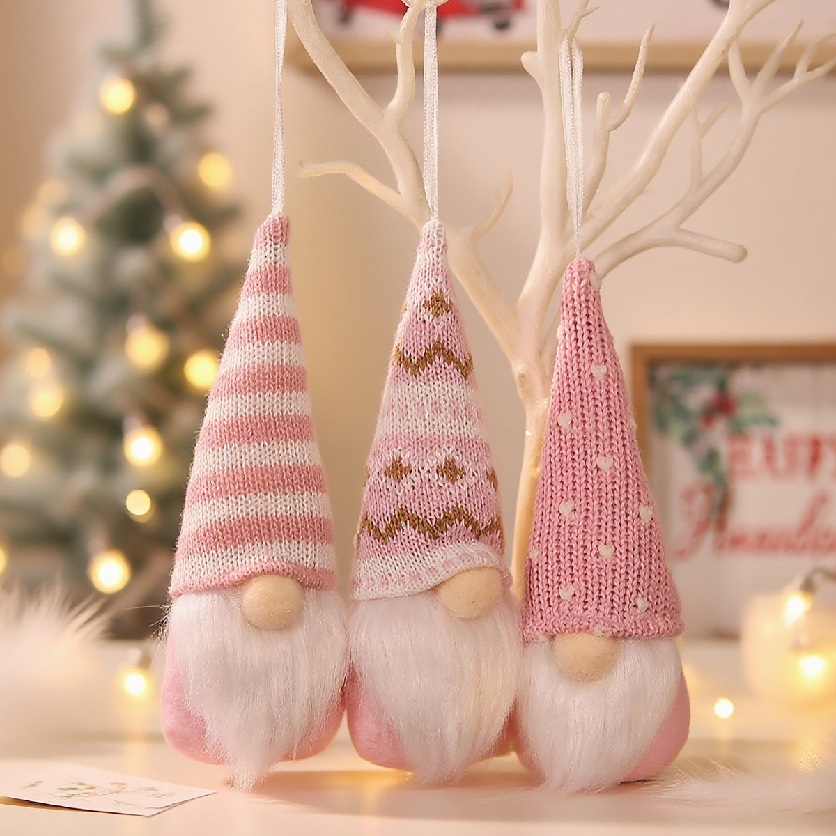 Set of 3 Christmas Faceless Pi - Home Bargains ulasan dan harga