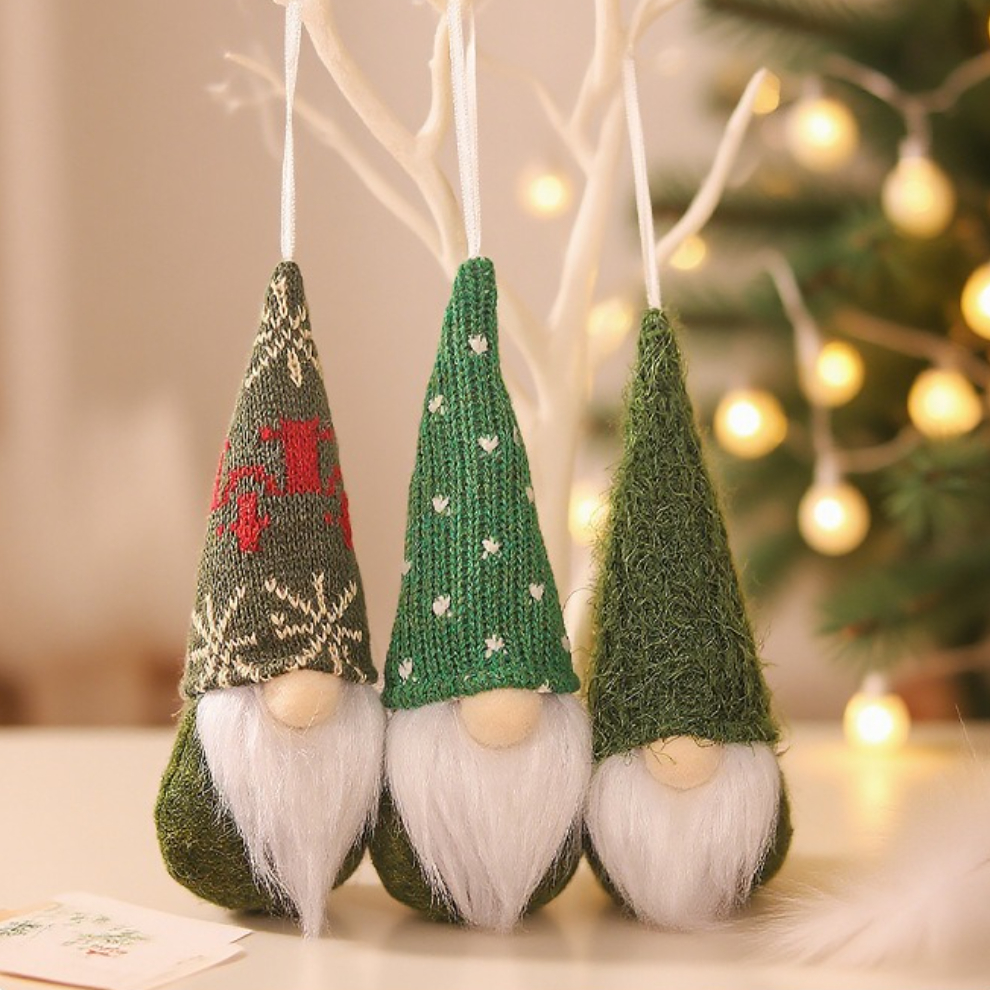 Set of 3 Christmas Faceless Pi - Home Bargains ulasan dan harga