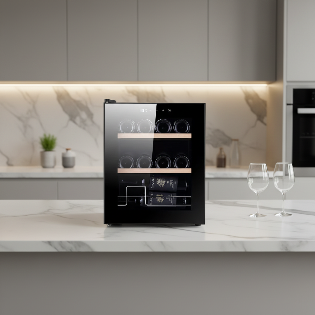 Mini bar Cooler Fridge Red Win - Home Bar And Fridge ulasan dan harga