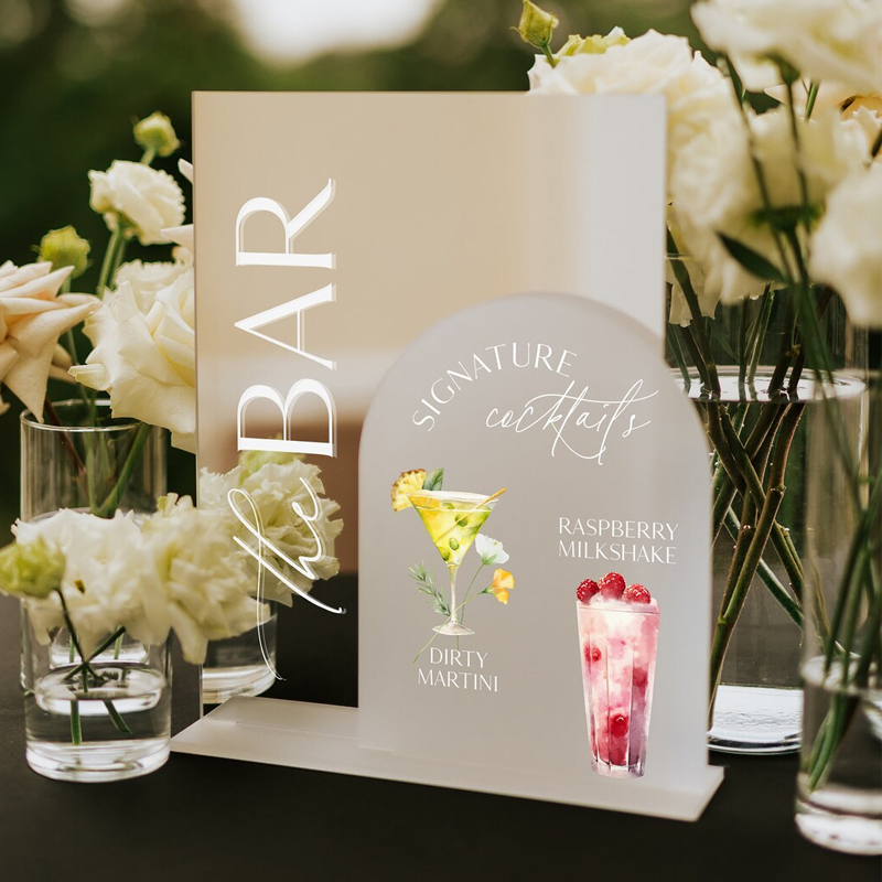 Wedding Bar Menu,Signature Dri - Cocktail Recipe Book ulasan dan harga