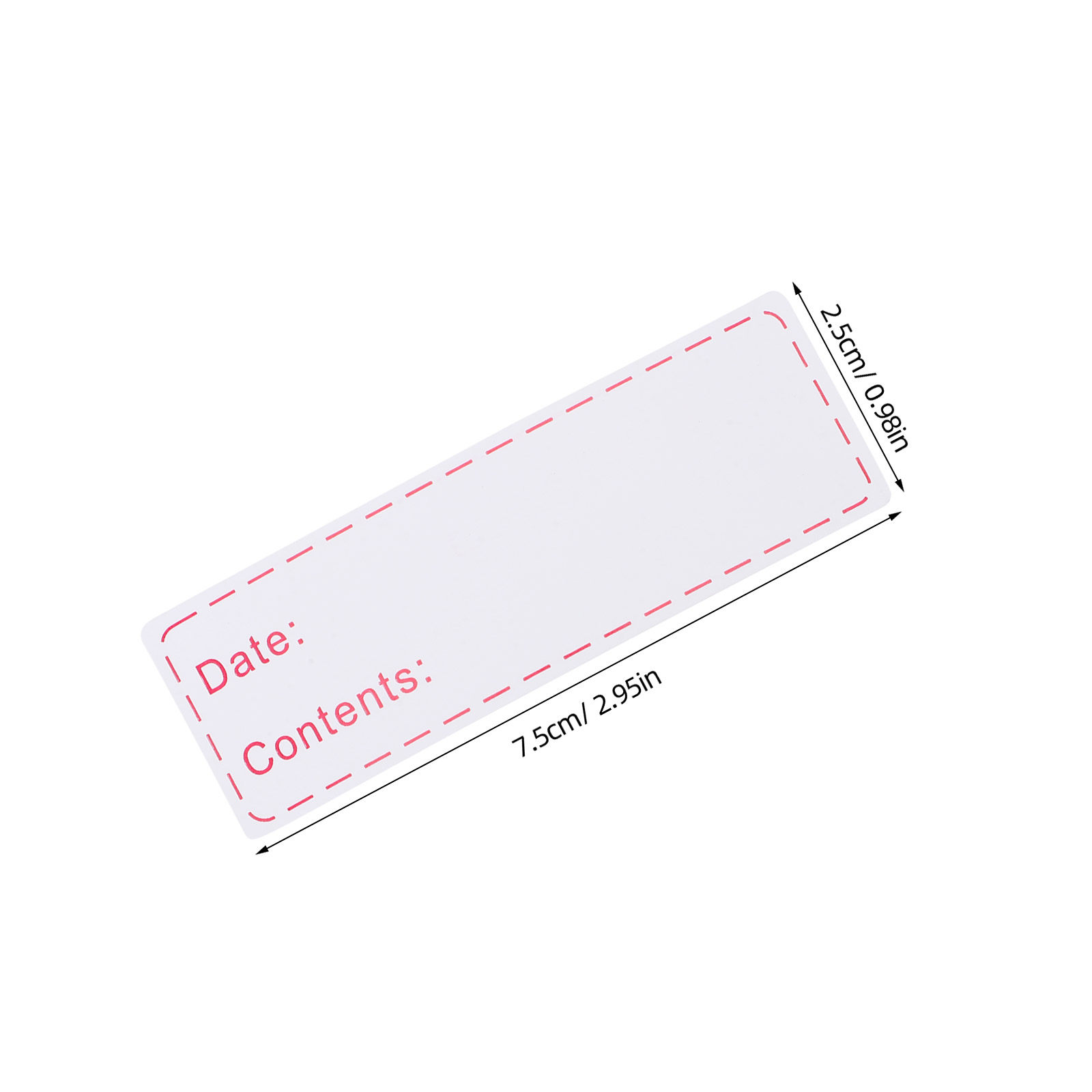1 Roll Food Storage Label Stic - Home Bar And Fridge ulasan dan harga