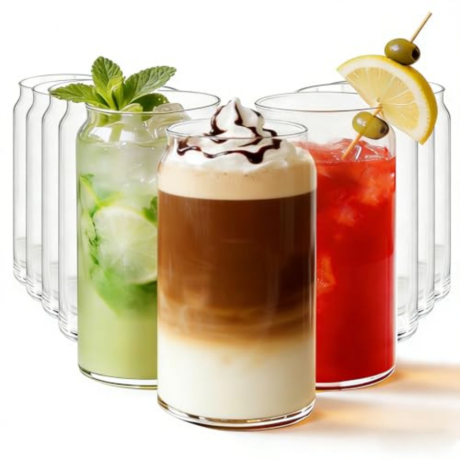Drinking Glasses Set of 10, 17 - Highball Glass Set ulasan dan harga
