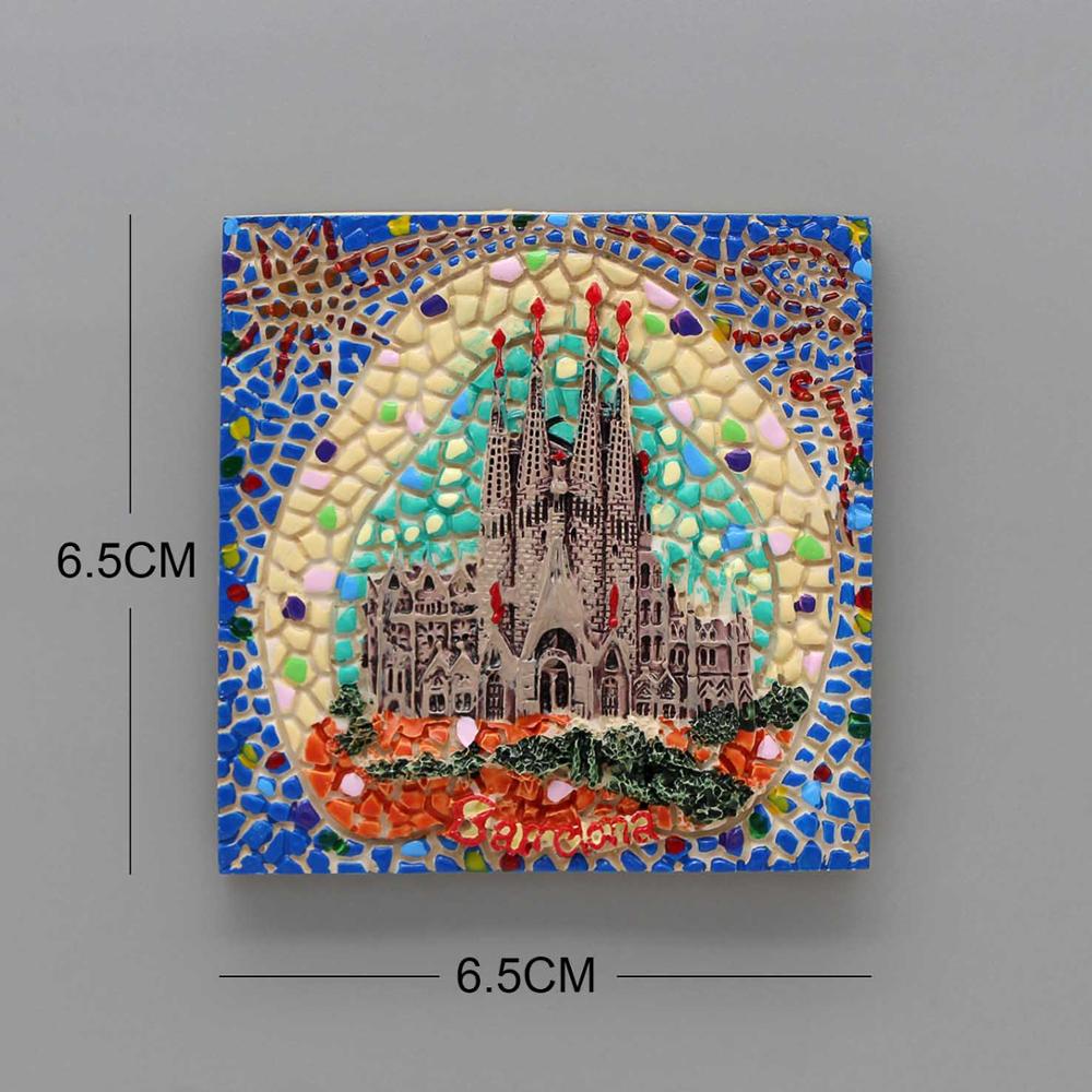 fridge magnets Barcelona mosai - Home Barcelona ulasan dan harga